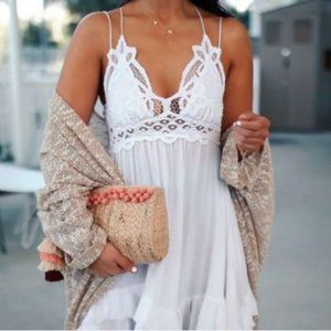 Free People Adella Slip Dress